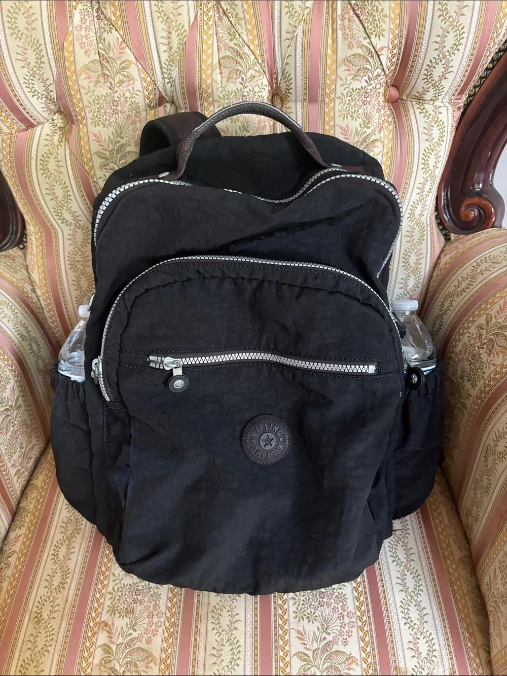 Kipling Large Nylon black  backpack